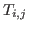 $ T_{i,j}$